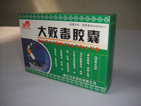 大(dà)敗毒膠囊